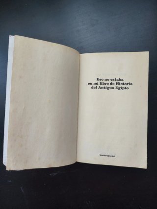 Eso no estaba en mi libro de Historia del Antiguo