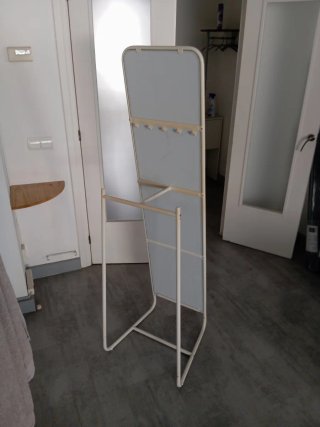 Espejo de pie Ikea blanco