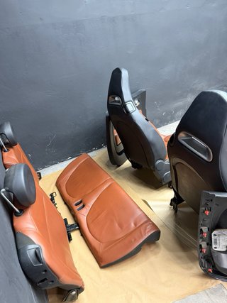 Interior Abarth Asientos y Paneles