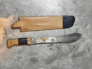 Funda y Machete Decorativo