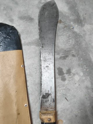 Funda y Machete Decorativo