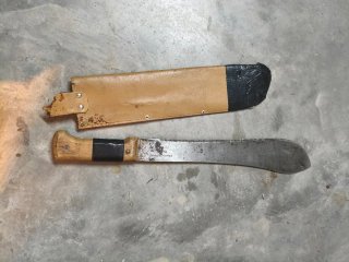 Funda y Machete Decorativo