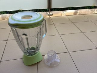 Vaso de licuadora de vidrio