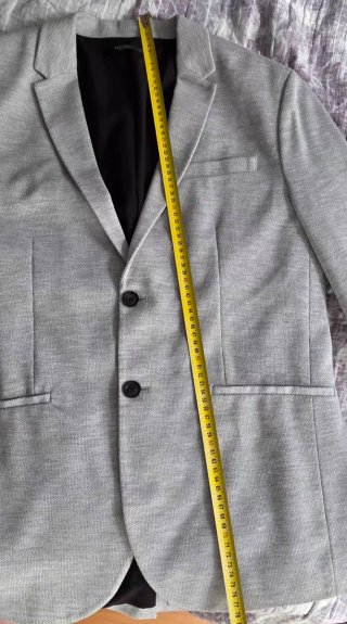 Americana Zara Gris Talla XL