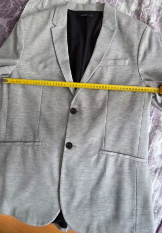 Americana Zara Gris Talla XL
