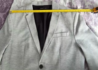 Americana Zara Gris Talla XL