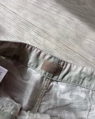 Pantalón ancho camuflaje mujer