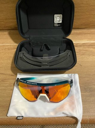 Gafas 100% Deportivas Rojas