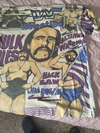 Camiseta Vintage WWF Talla Única