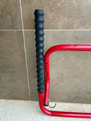 Soporte Pared Bicicleta Rojo