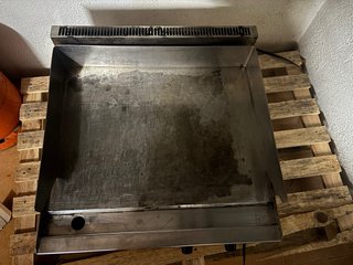 Plancha de gas profesional y industrial
