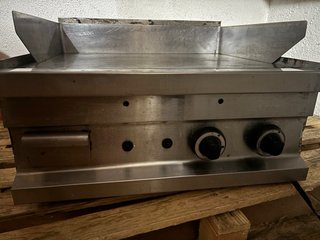 Plancha de gas profesional y industrial