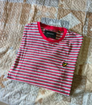 T-shirt Lyle & Scott righe uomo L