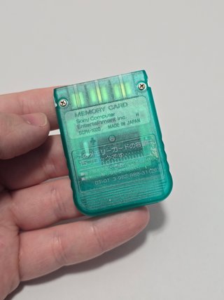 memory card ps1 verde Sony - memoria play1