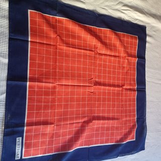 Pañuelo Pertegaz Cuadros Azul y Rojo