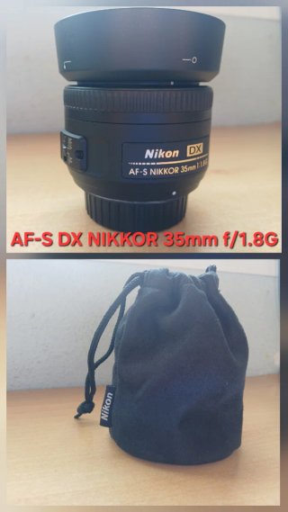 Objetivo Nikon AF-S DX NIKKOR 35mm f/1.8G