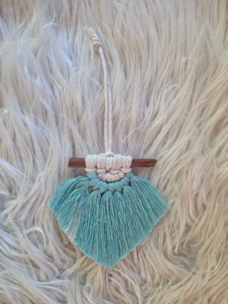 Mini arazzo macramè Boho decorazione da appendere