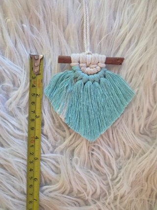 Mini arazzo macramè Boho decorazione da appendere
