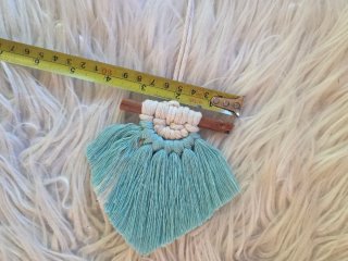 Mini arazzo macramè Boho decorazione da appendere