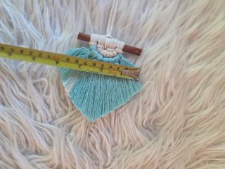 Mini arazzo macramè Boho decorazione da appendere