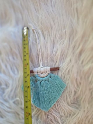 Mini arazzo macramè Boho decorazione da appendere