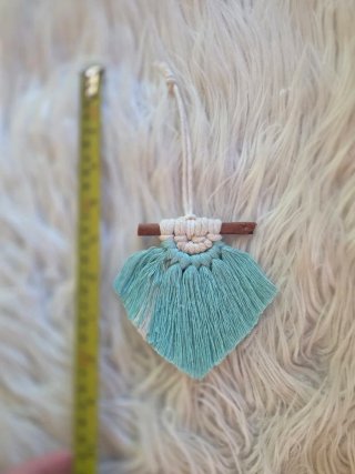 Mini arazzo macramè Boho decorazione da appendere