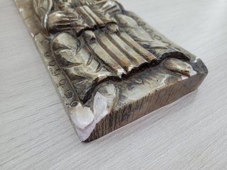 ESCULTURA TALLADA DE VIRGEN