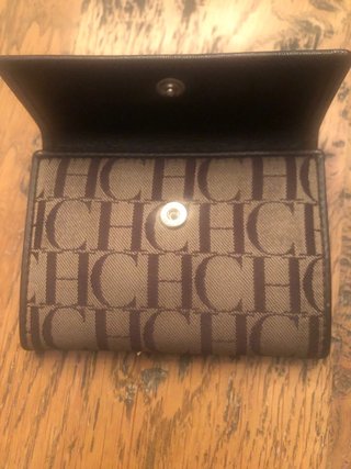 Cartera Carolina Herrera CH Marrón