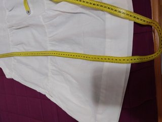 Vestido Verano Lino Blanco Sfera Talla M