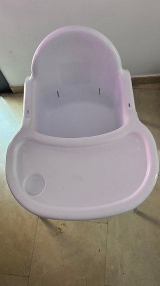 Silla de bebé blanca carrefour
