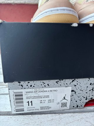 Jordan 4 Retro Shimmer W Beige