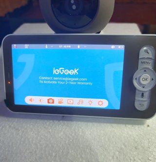 Cámara Vigilancia Bebé iGeek Conejo
