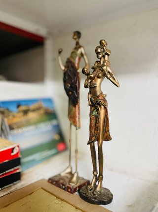 Pack Figuras Africanas Madre e Hijos