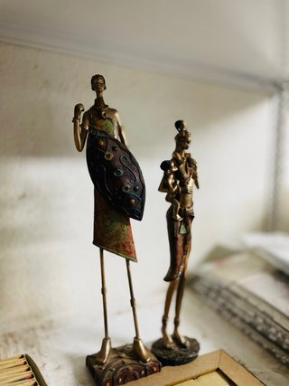 Pack Figuras Africanas Madre e Hijos