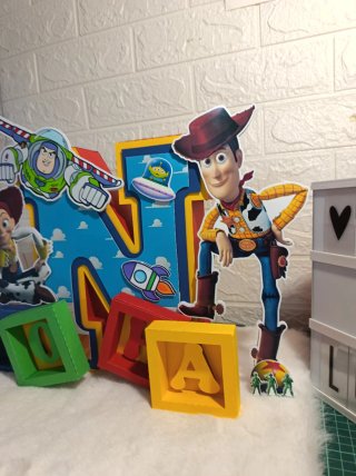 Letra 3D Toy Story 26cm