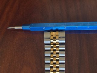 Brazalete Jubike Bi-Tono Dorado y Plateado 20mm