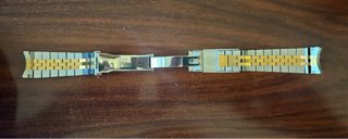 Brazalete Jubike Bi-Tono Dorado y Plateado 20mm