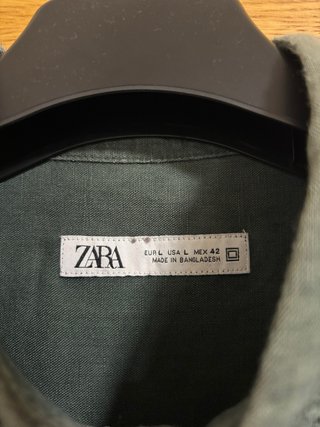 Camisa Zara , Talla L