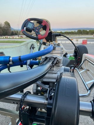 Kart completo Charles Leclerc con motor IAME X30