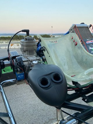 Kart completo Charles Leclerc con motor IAME X30