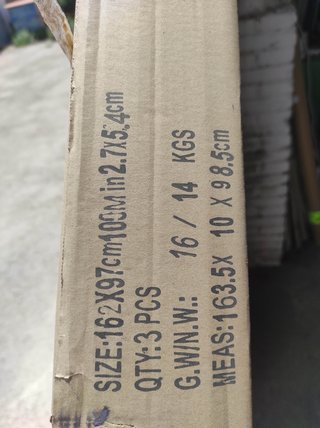 Lote 3 lienzos de lino 162x97cm 204€