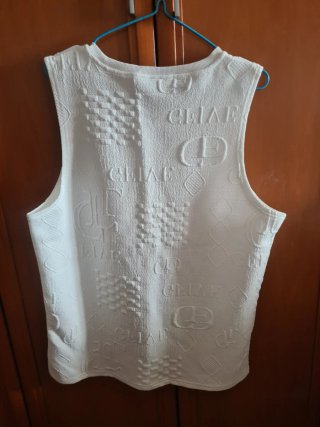 Camiseta sin mangas blanca Talla L