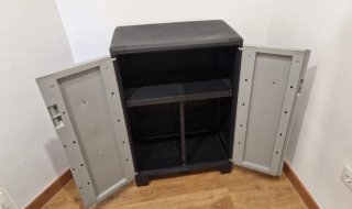 Armario de almacenaje de resina