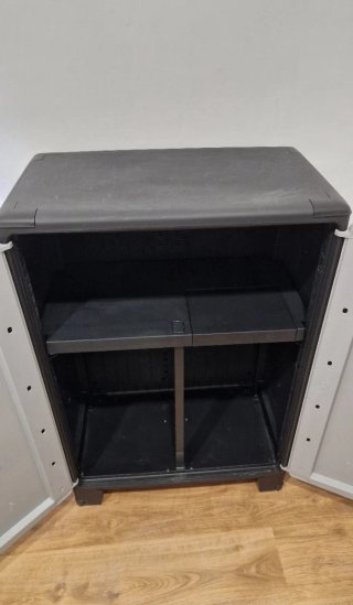 Armario de almacenaje de resina