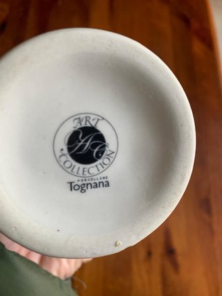 Barattolo per spezie vintage in ceramica dipinta