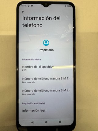 CUBOT P60 Negro en perfectas condicones