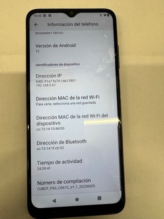 CUBOT P60 Negro en perfectas condicones