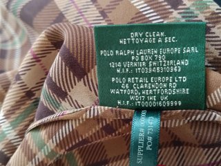 Blusa Ralph Lauren cuadros Talla 4.