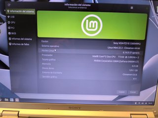 Portátil Sony Vaio VGN-FZ31E