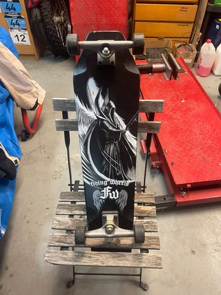 Tabla de skate con diseño